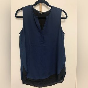 Women’s navy blue tank top